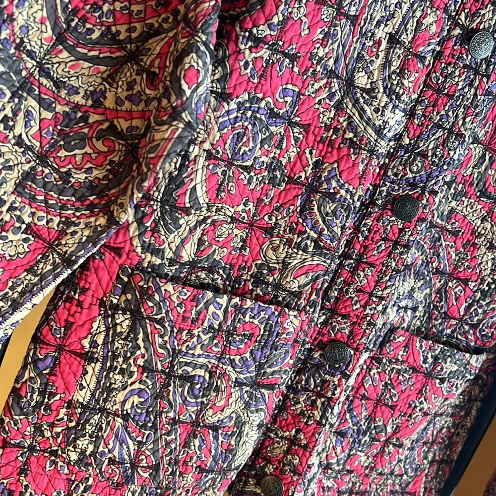 CHICO’S Reversible Paisley Print Jacket - Picture 7 of 17